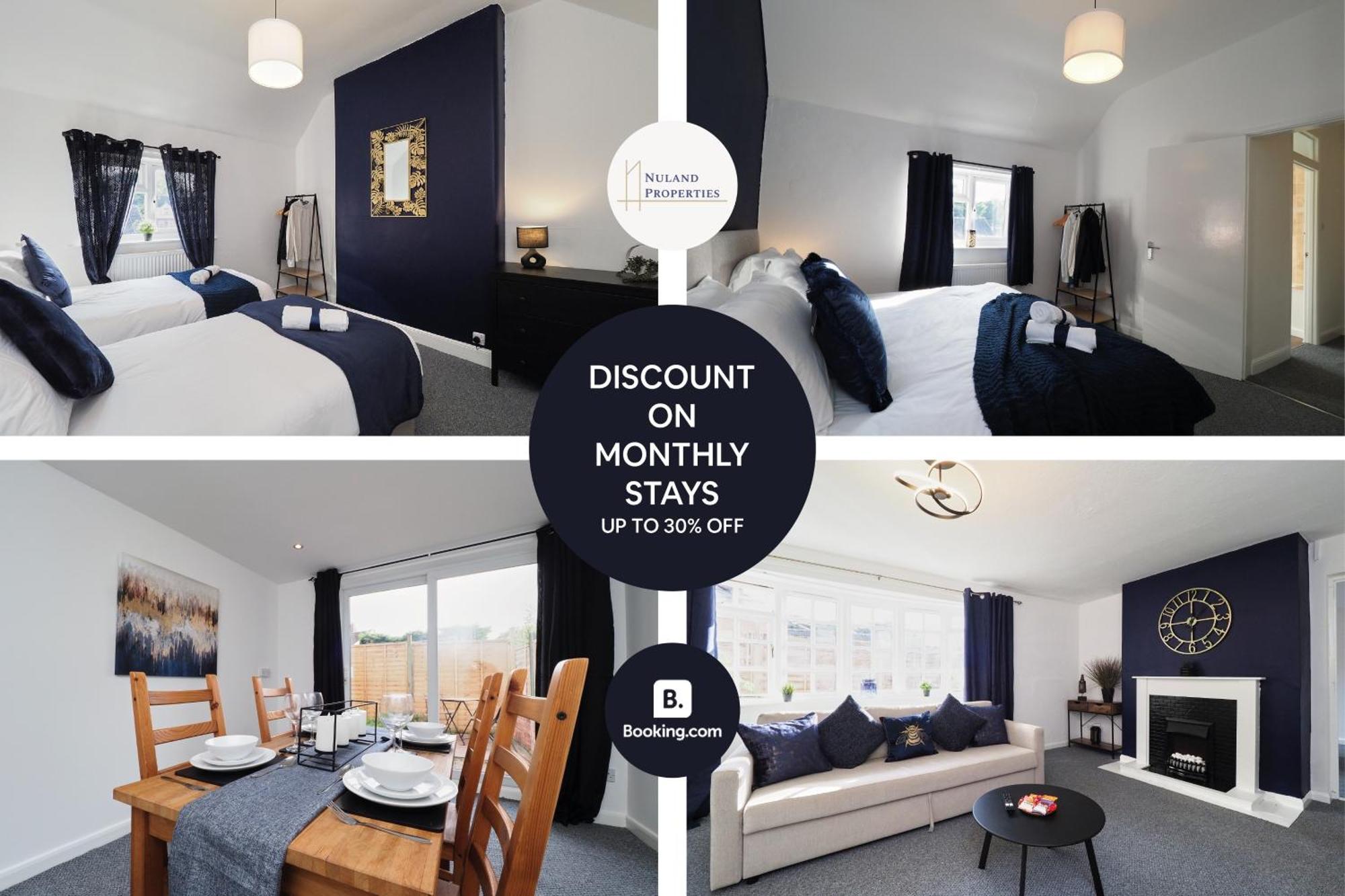 Home In Wellesbourne - Contractors - Families - Reduced Rates Buitenkant foto